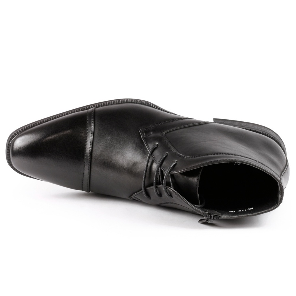 Metrocharm MC119 Black Men's Oxford Dress Boot - Picture 5 of 6